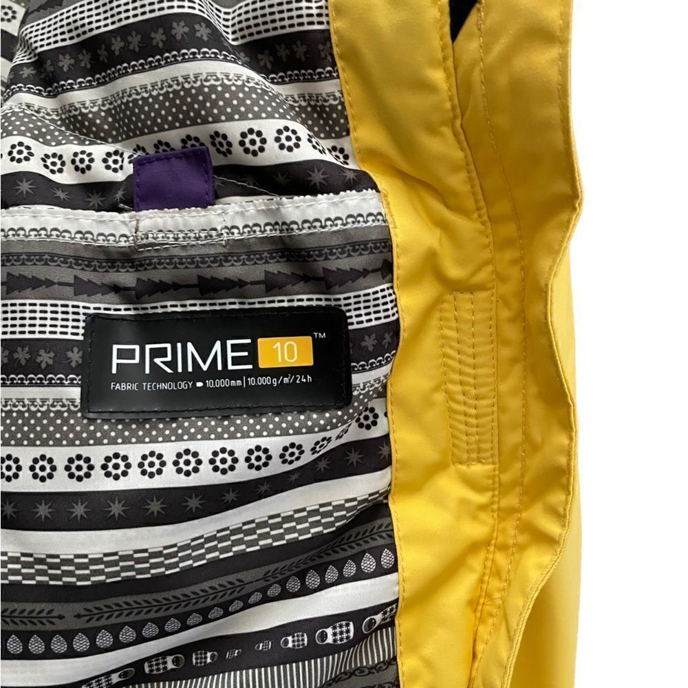 ORAGE Insulated Winter Jacket Yellow Size Small - Picture 15 of 15